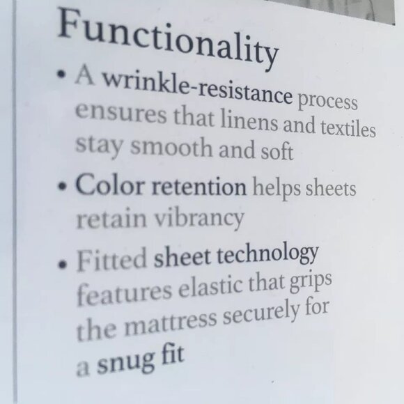 new PURPLE Charter Club 550 TC Cotton TWIN XL Sheet Set fits 17" deep mattresses - Picture 6 of 10